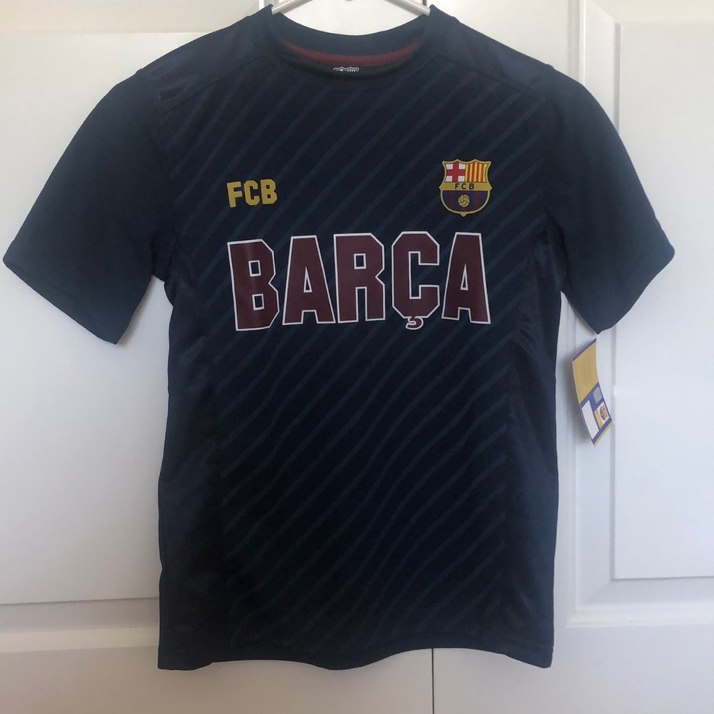 NWT!! FC BARCELONA KIDS SHIRT